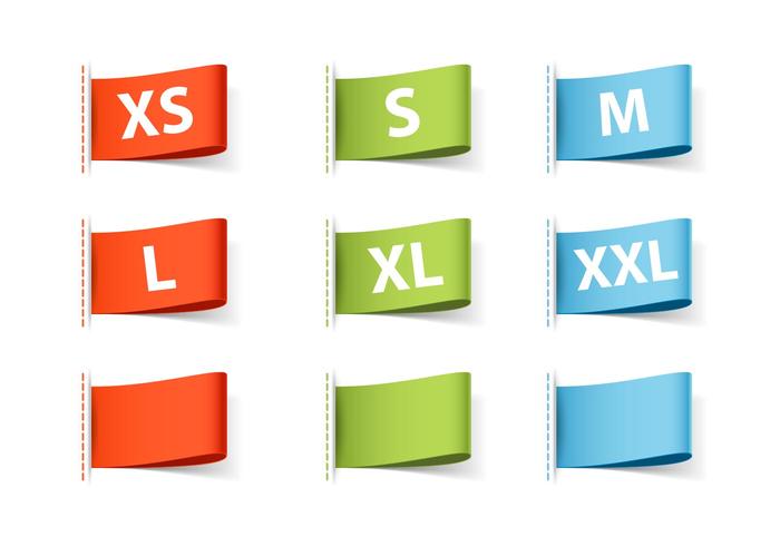 Download Free Vector Clothing Size Labels - Download Free Vector ...