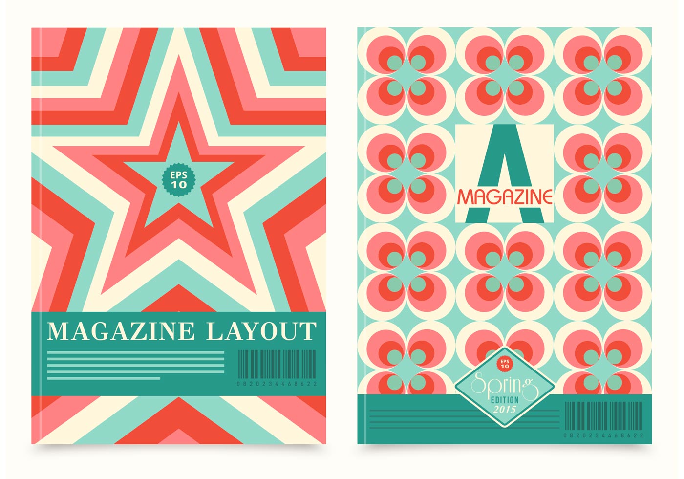 Free Retro Magazine Layout Vector 89789 Vector Art at Vecteezy