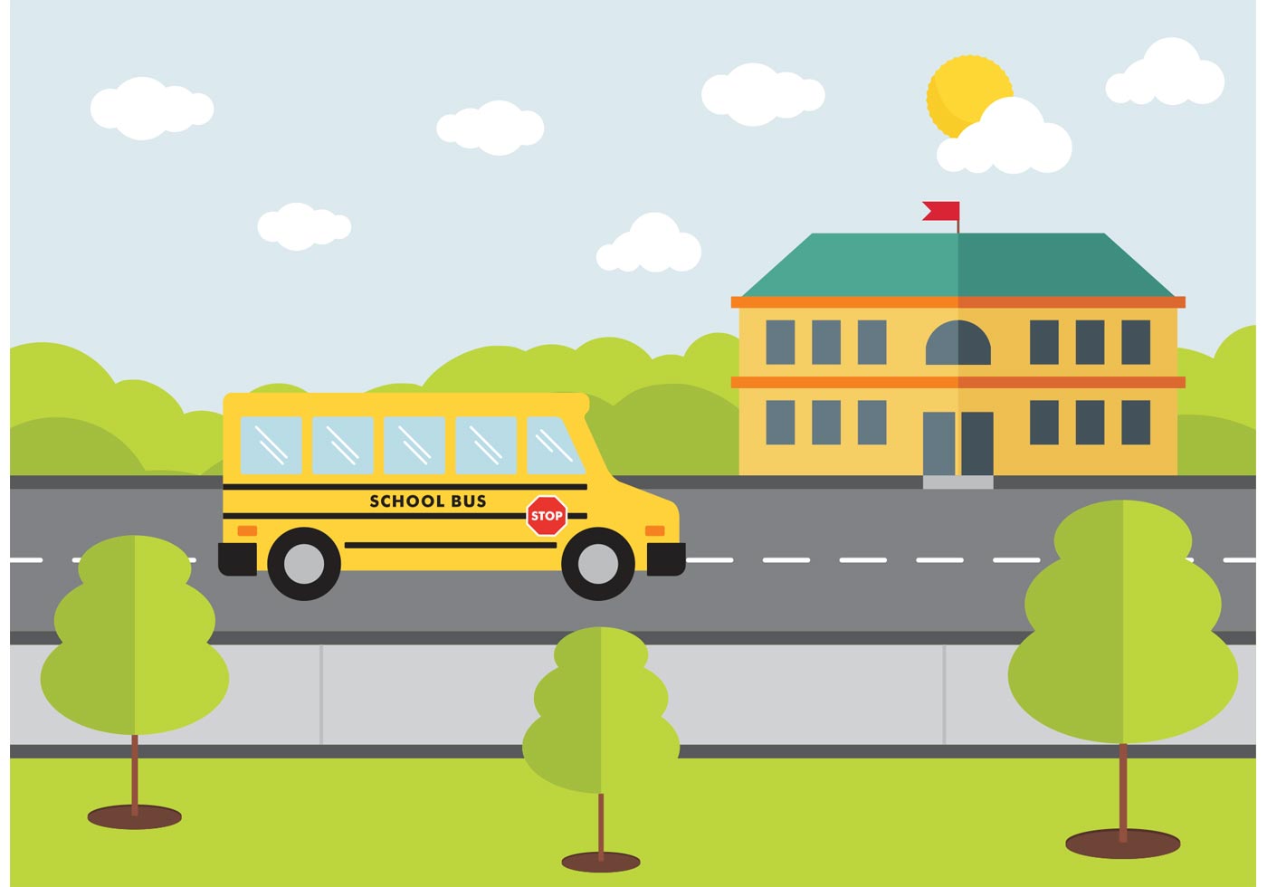 free school vector clipart - photo #1