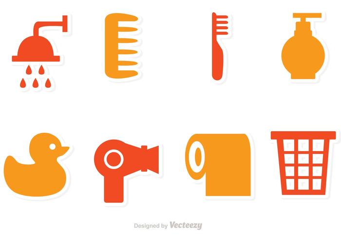 Bathroom Vector Icons