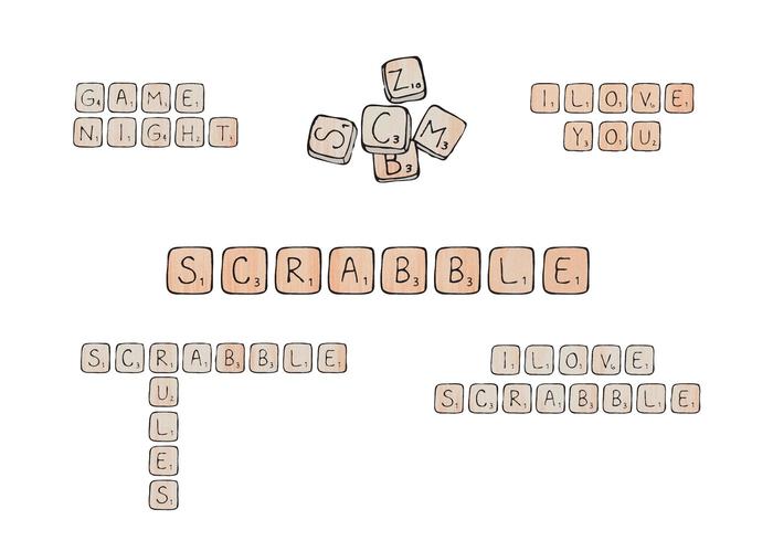 Free Scrabble Vector Series Free Scrabble Vector Series