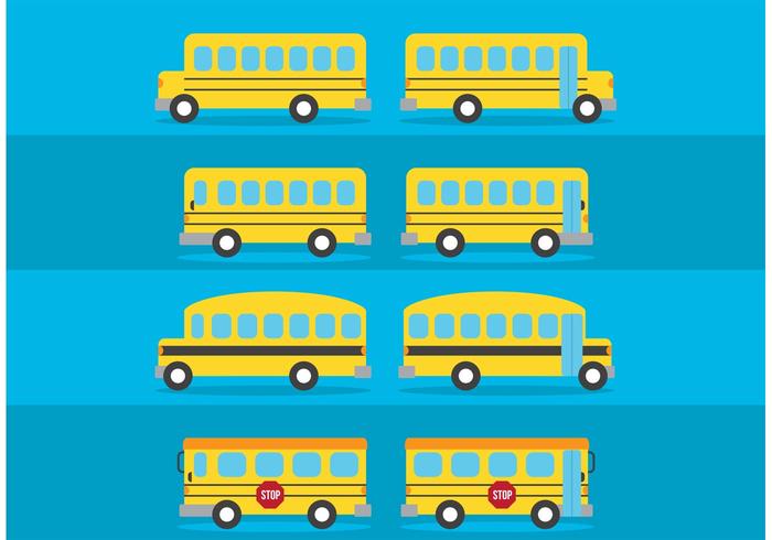 Vector School Bus Pack 