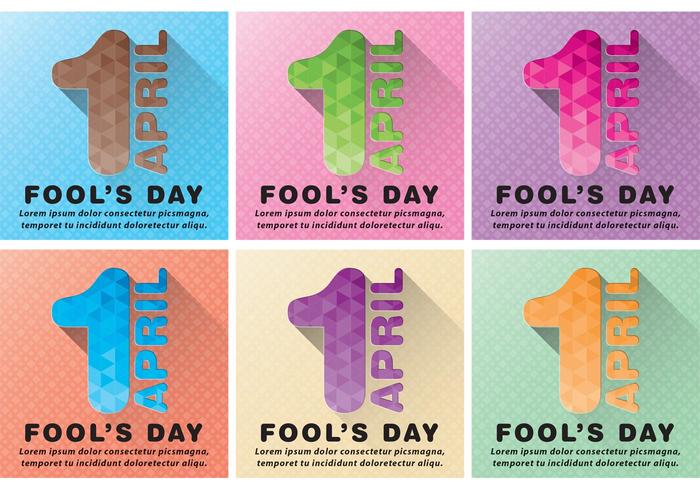 Fondos de Vector de Fools de Abril