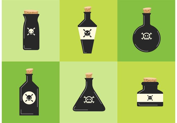 Poison Bottle Vectors Poison Bottle Vectors