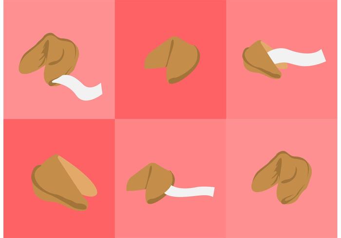 Fortune Cookie Vectors Fortune Cookie Vectors