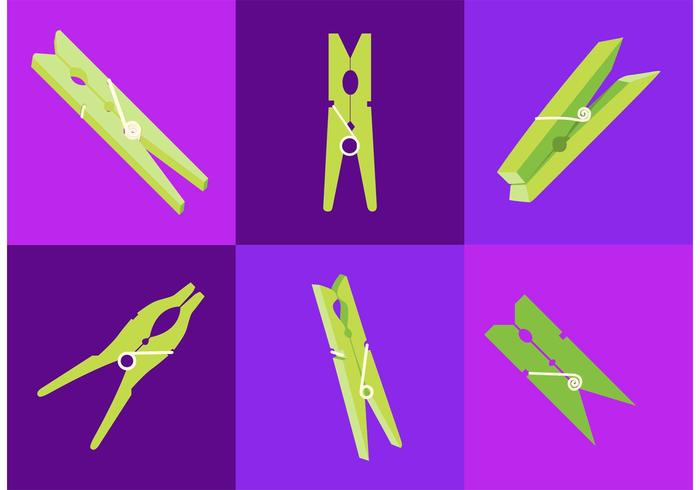 Clothespin Vectors Clothespin Vectors