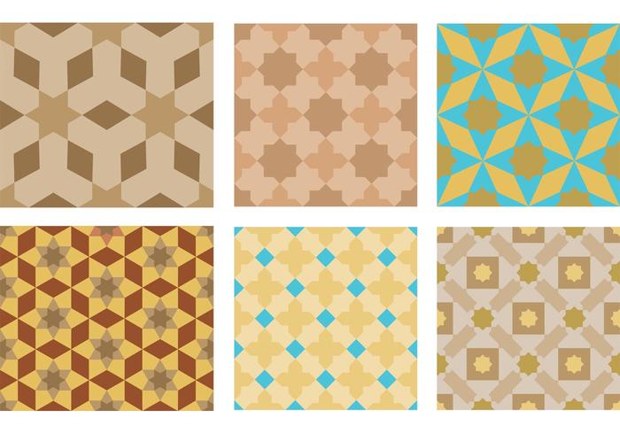 Morocco Motif Pattern Vectors