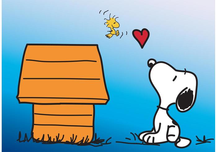 Snoopy Vector Card Snoopy Vector Card