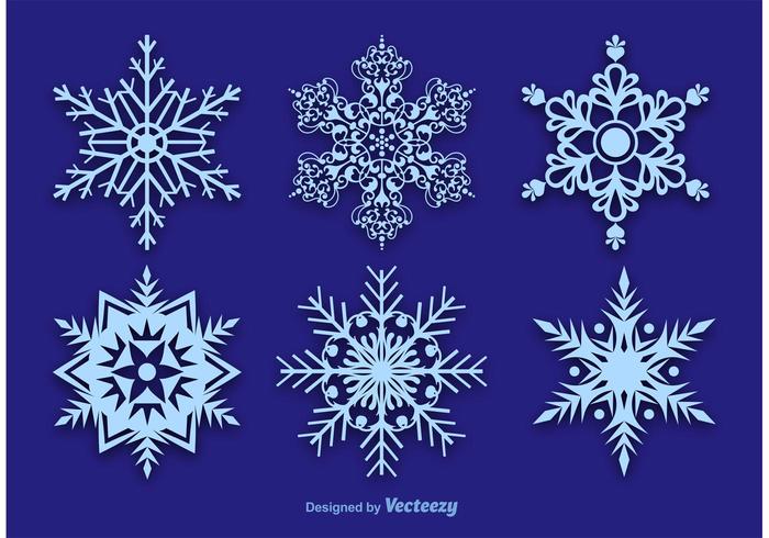Decorazioni Vettoriali Fiocco Di Neve Scarica Immagini
