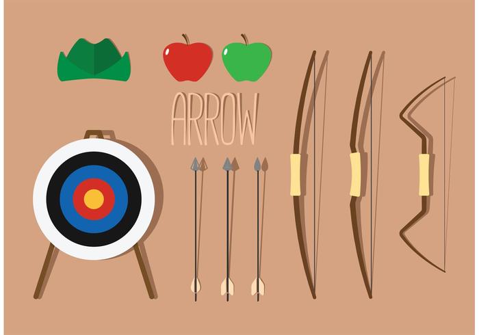 Compound Bow Vector Pack