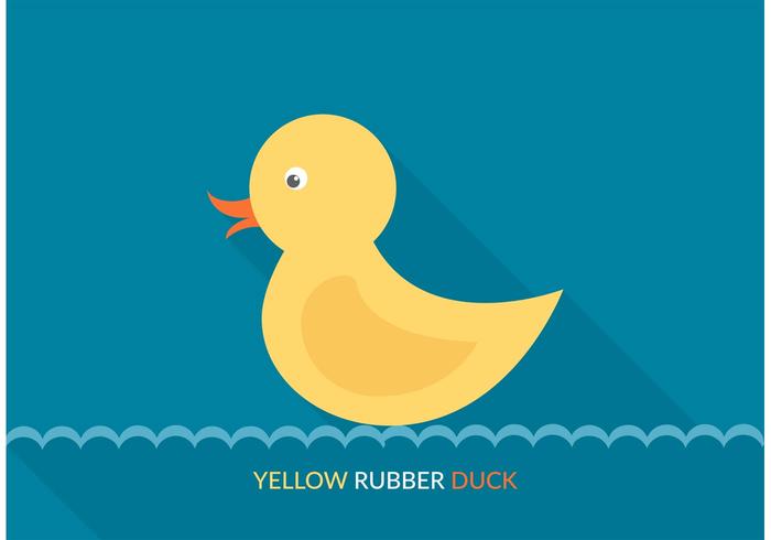 Vector Yellow Rubber Duck