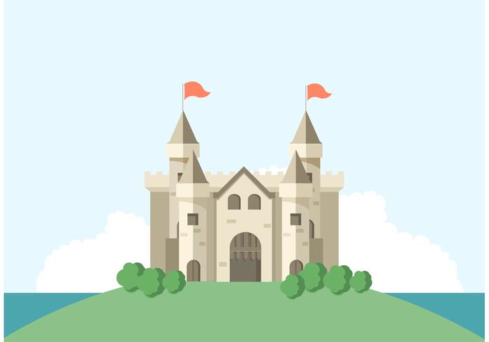 Free Fort In Flat Vector Design