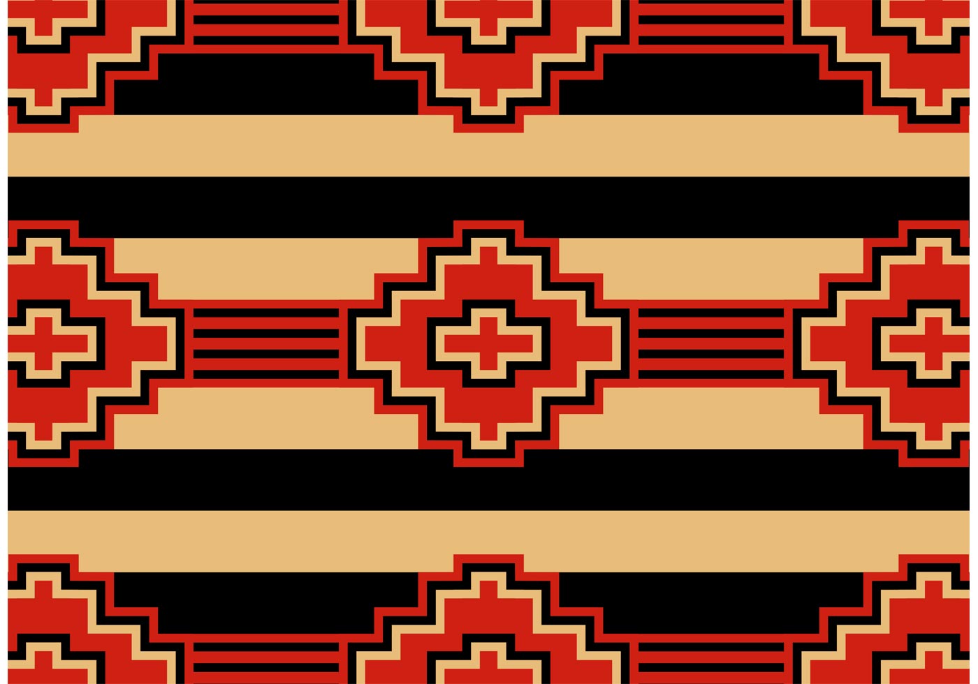 Native American Pattern Free Vector - Download Free Vector Art, Stock