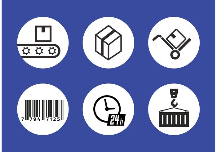 Shipping Vector Icons 