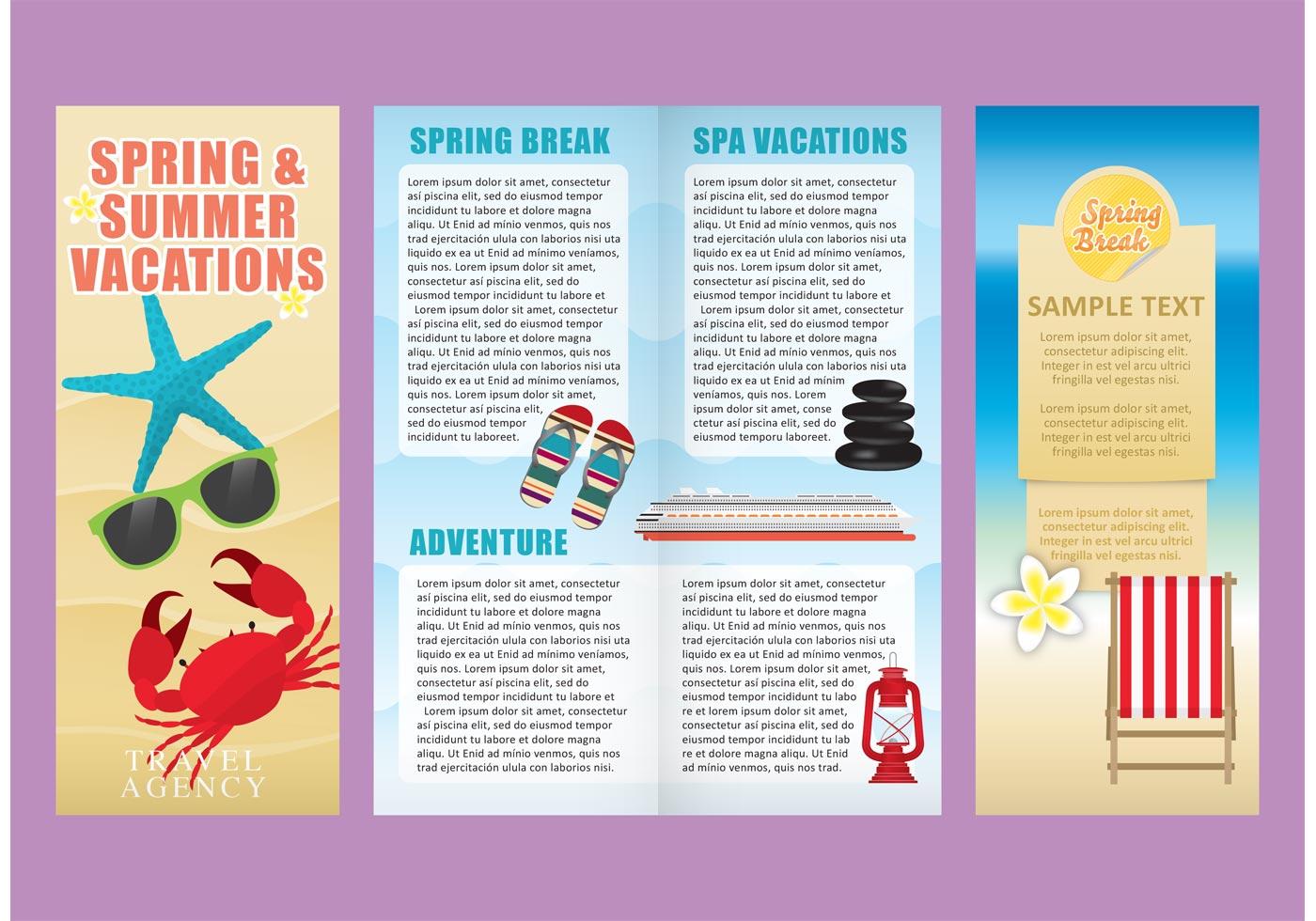 Island Brochure Template