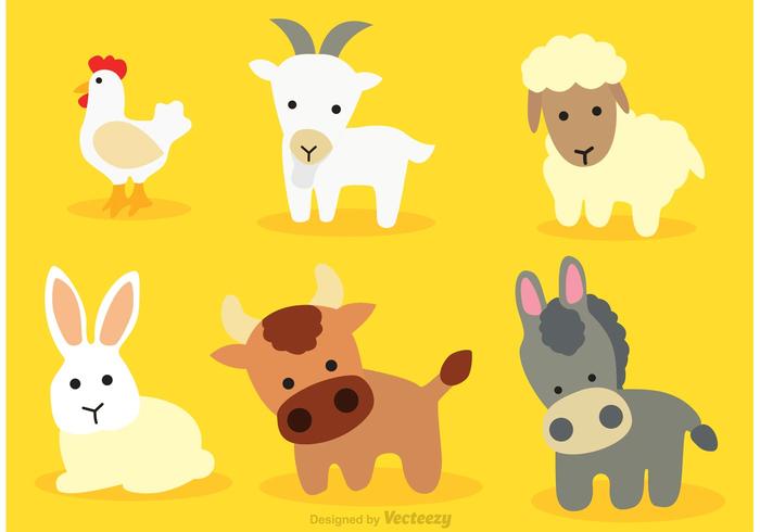 Animal Cartoon Vectors