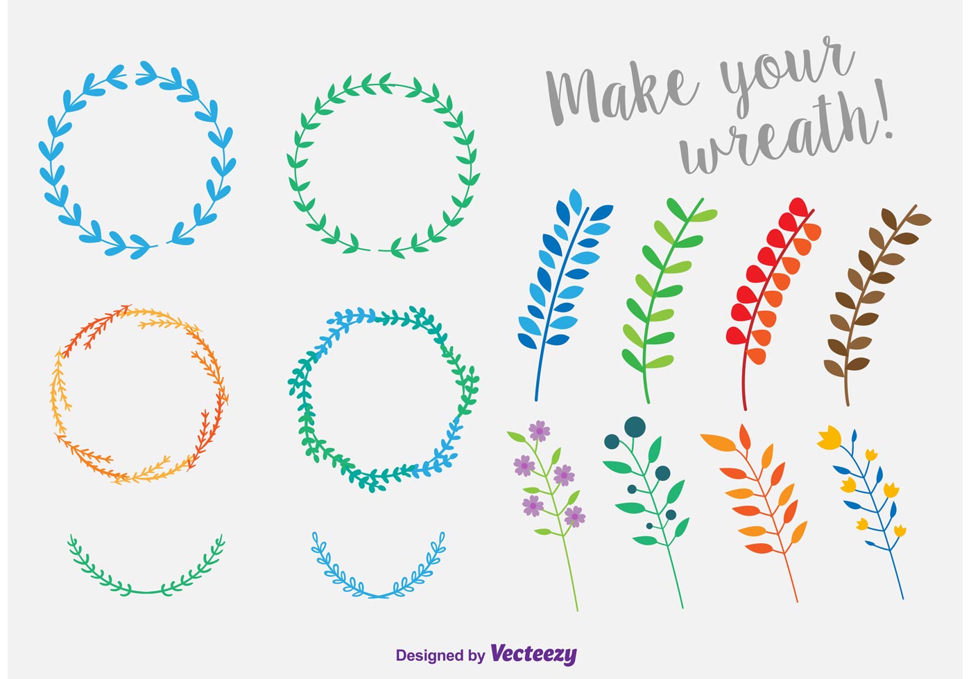 Download Hand-Drawn Vector Laurels 90341 - Download Free Vectors ...