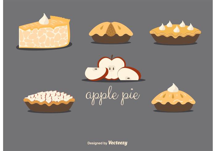 Apple Pie Vectores