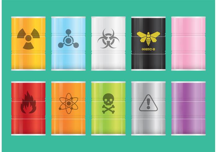 Industrial Vector Barrels