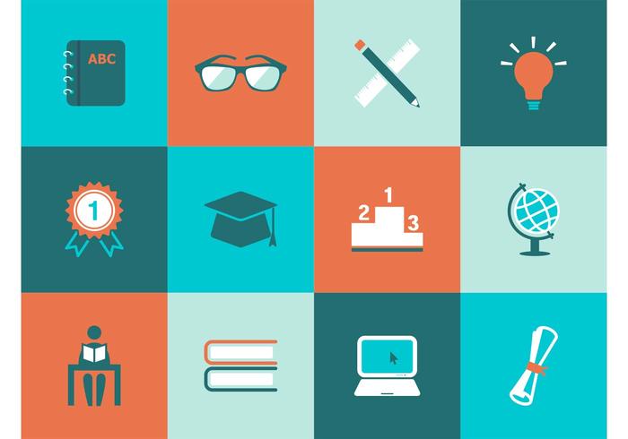 Education Vector Icons