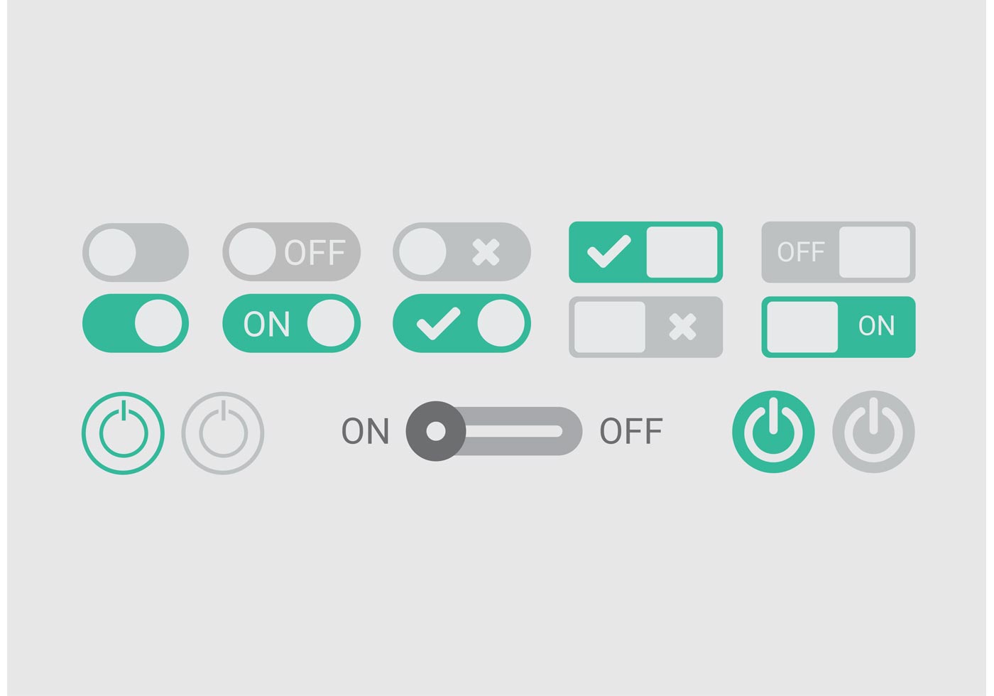 On Off Button Vectors - Download Free Vector Art, Stock Graphics & Images