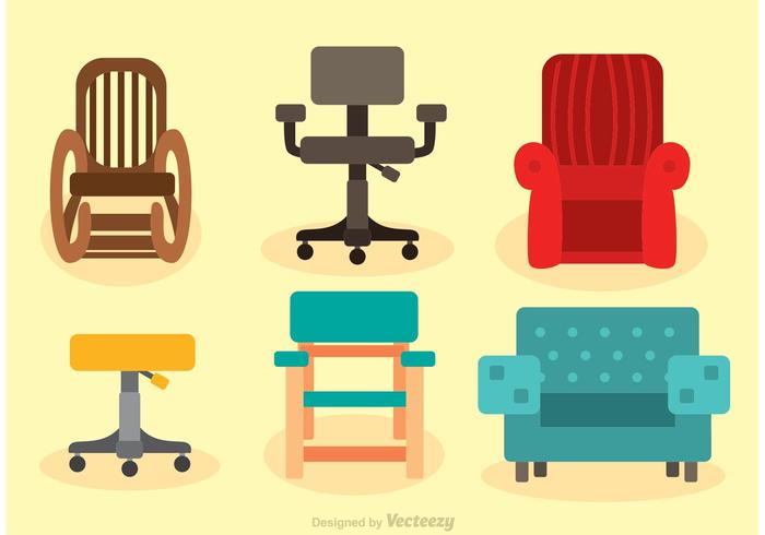 Chairs Vector Set