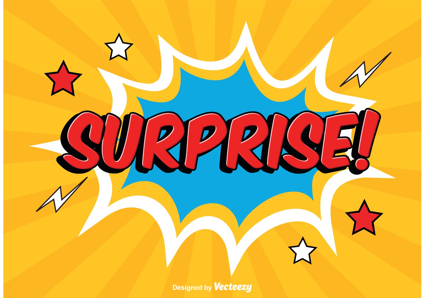 Comic Style Surprise Illustration 90513 Vector Art at Vecteezy