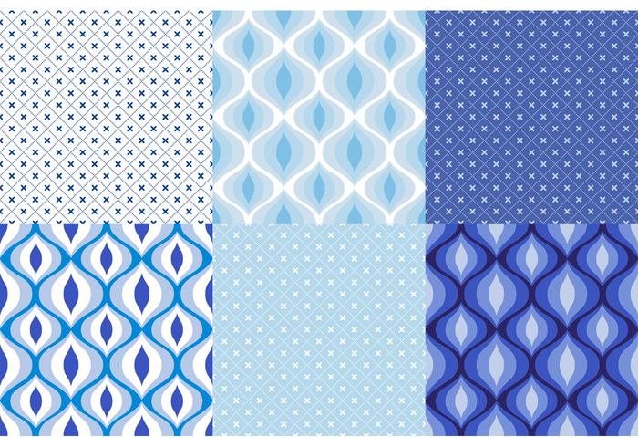 Ultramarine Ornament Pattern Set Ultramarine Ornament Pattern Set