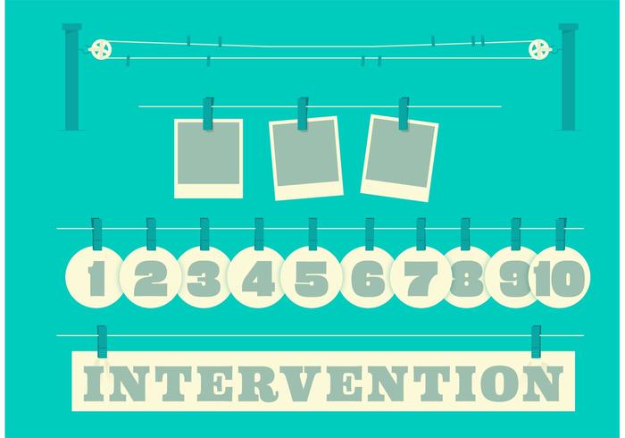 Clothesline Free Vector Clothesline Free Vector