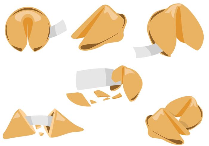 Free Fortune Cookie Vectors