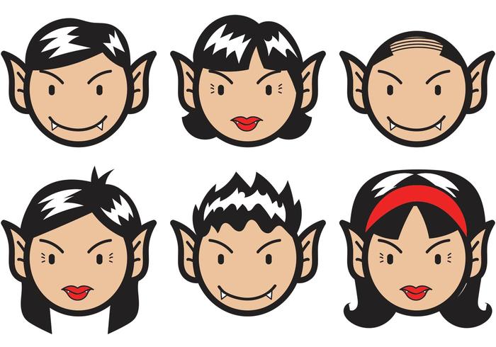 Cute Dracula Vectors 