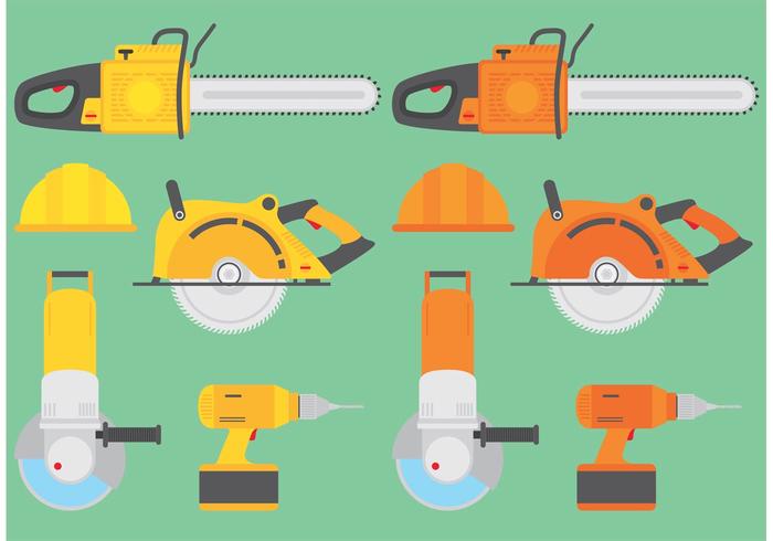 Vectores de herramientas eléctricas