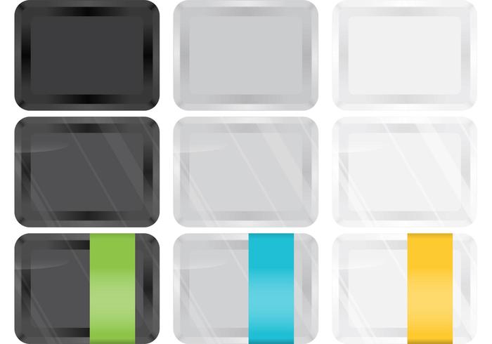 Plastic Food Tray Vectors Plastic Food Tray Vectors