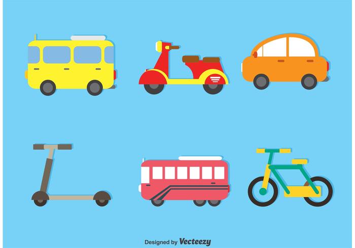 Transportation Vector Set