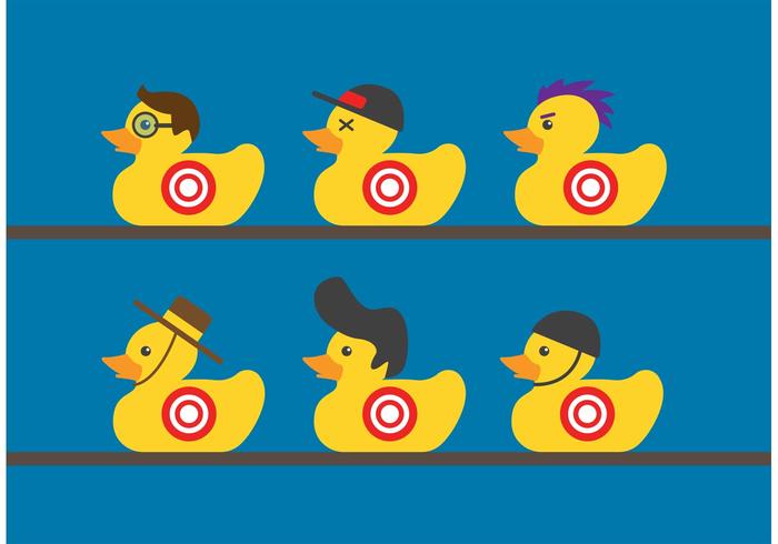 Rubber Duck Target Vectors