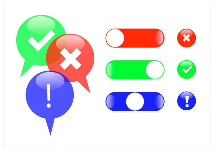 Correct Incorrect Button Set Correct Incorrect Button Set