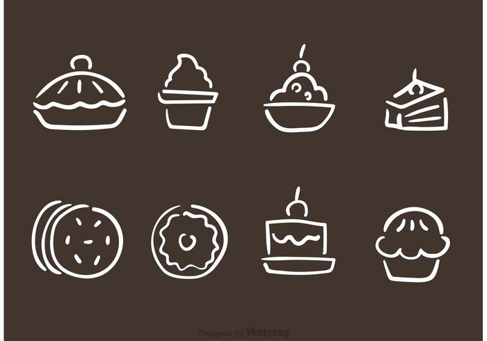 Hand Drawn Bakery And Pastry Vectors