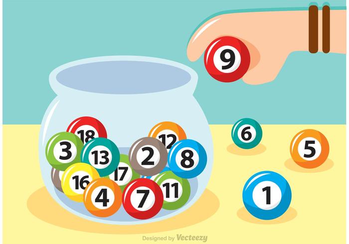 Lottery Glass Bowl Vector