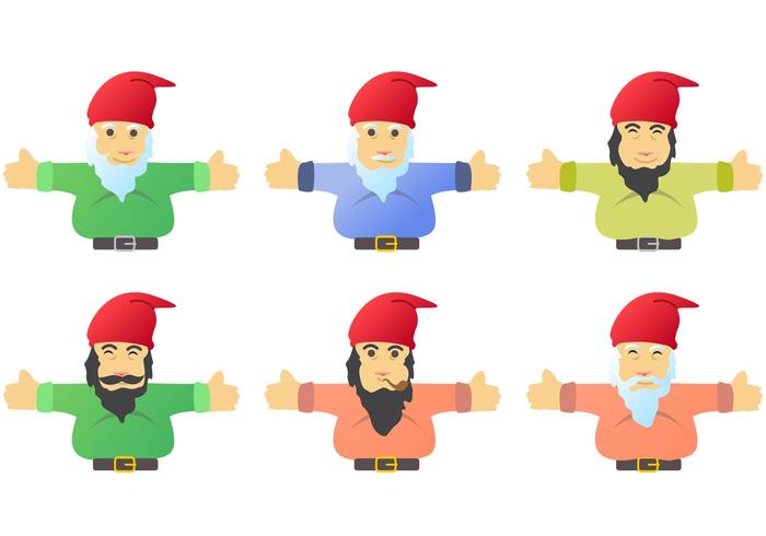 Gnome Character Vectors