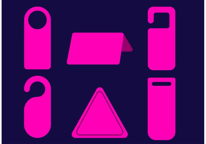 Blank Warning Sign Vectors