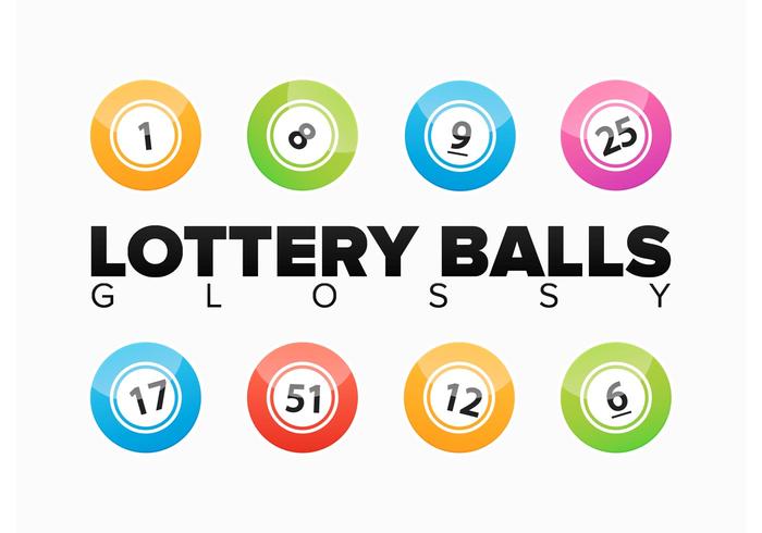 Lottery Balls Glossy Vector Editable Lottery Balls Glossy Vector Editable
