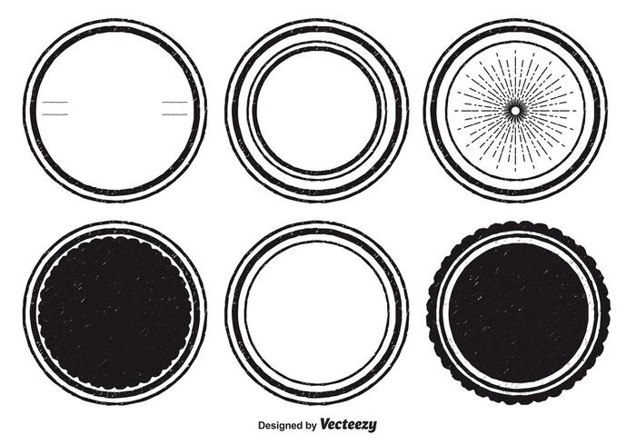 Grunge Stamp Set vector
