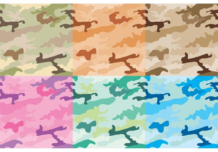 Camouflage Pattern Vectors