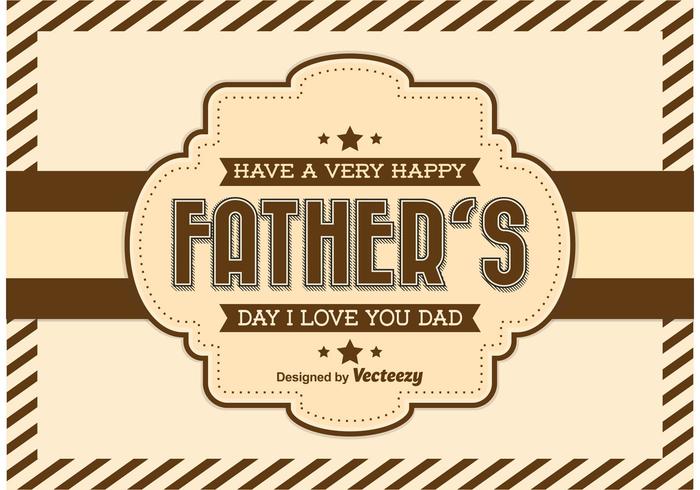 Father's Day Illustration vector