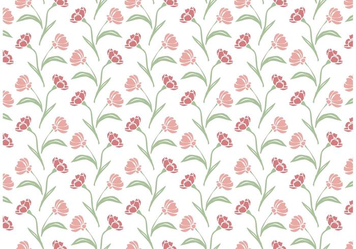 Wildflower Repeat Pattern vector