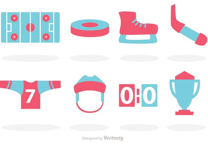 Hockey Vector Icons