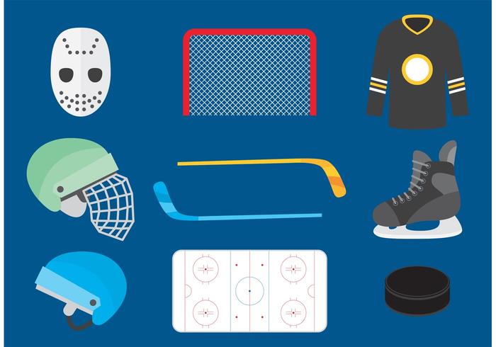 Hockey Vector Icons
