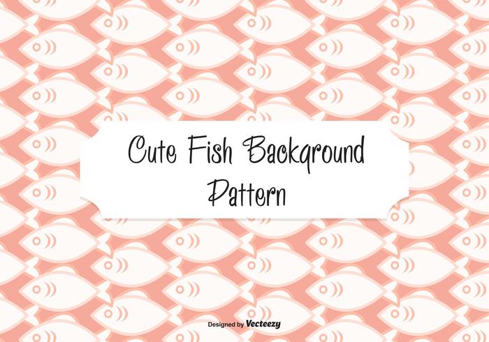 Cute Fish Pattern Background Cute Fish Pattern Background