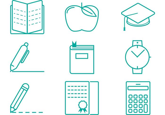 Graduate Vector Icons