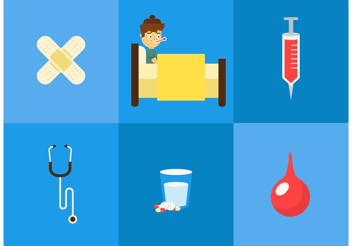 Sick Child Vector Pack Sick Child Vector Pack